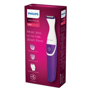 Philips BRT383 15 bikinitrimmer violeta white