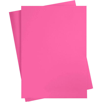 Creativ company cartulina de colores, a2, hoja 420x594 mm, 180 gr, rosa, 100 hojas 1 caja