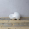 Vaessen creative • bola de poliestireno 2 piezas ø25cm