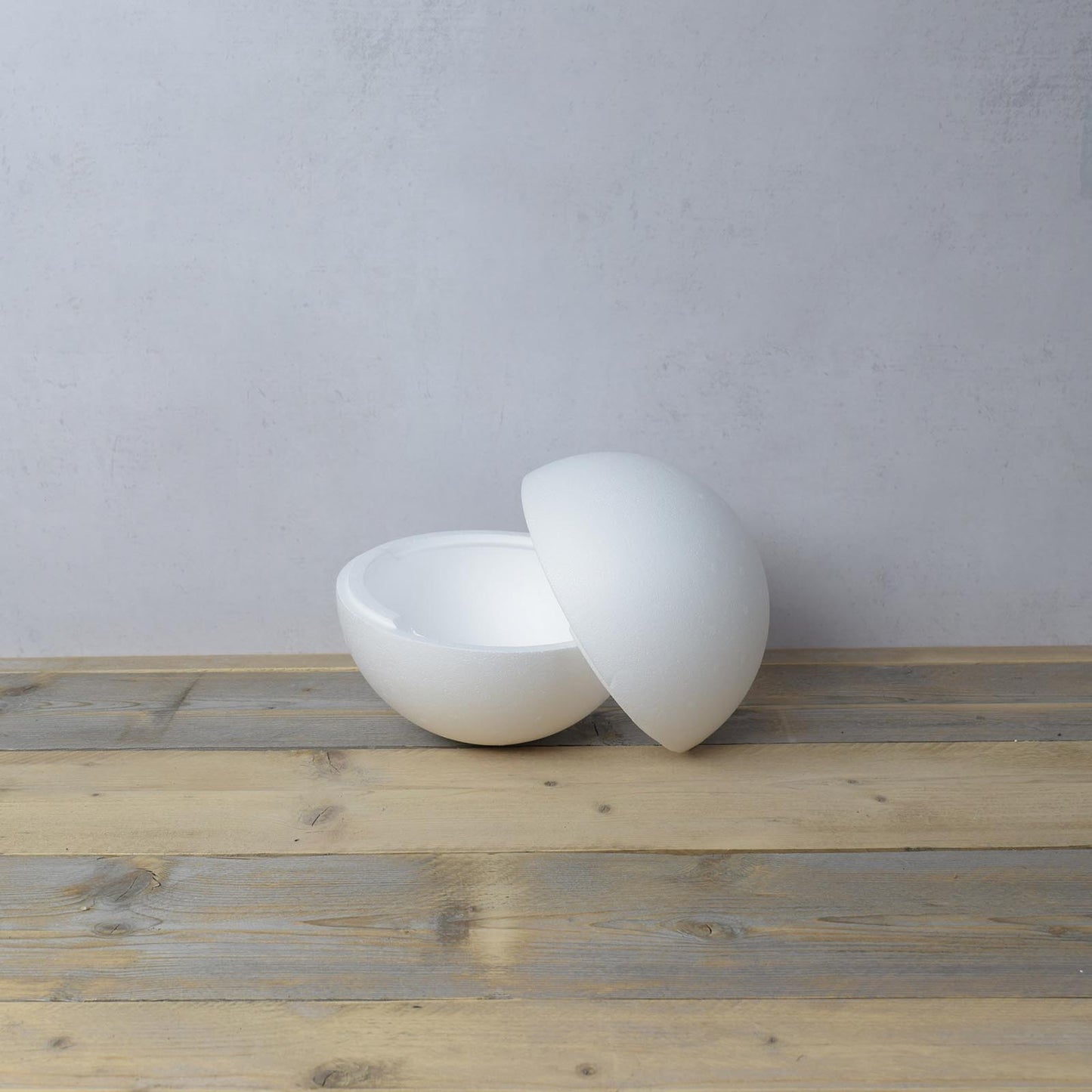 Vaessen creative • bola de poliestireno 2 piezas ø25cm