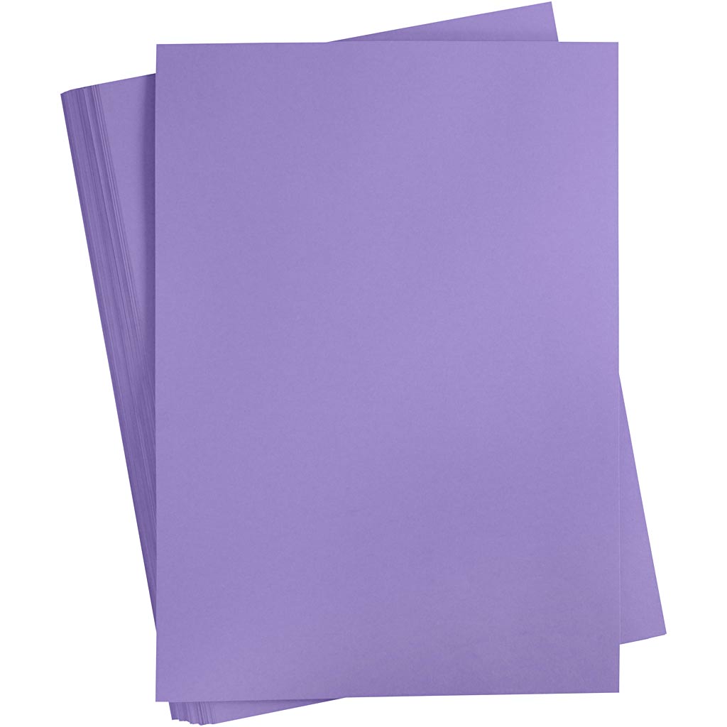 Creativ company cartoncino colorato, a2, foglio 420x594 mm, 180 gr, viola, 100 fogli 1 scatola