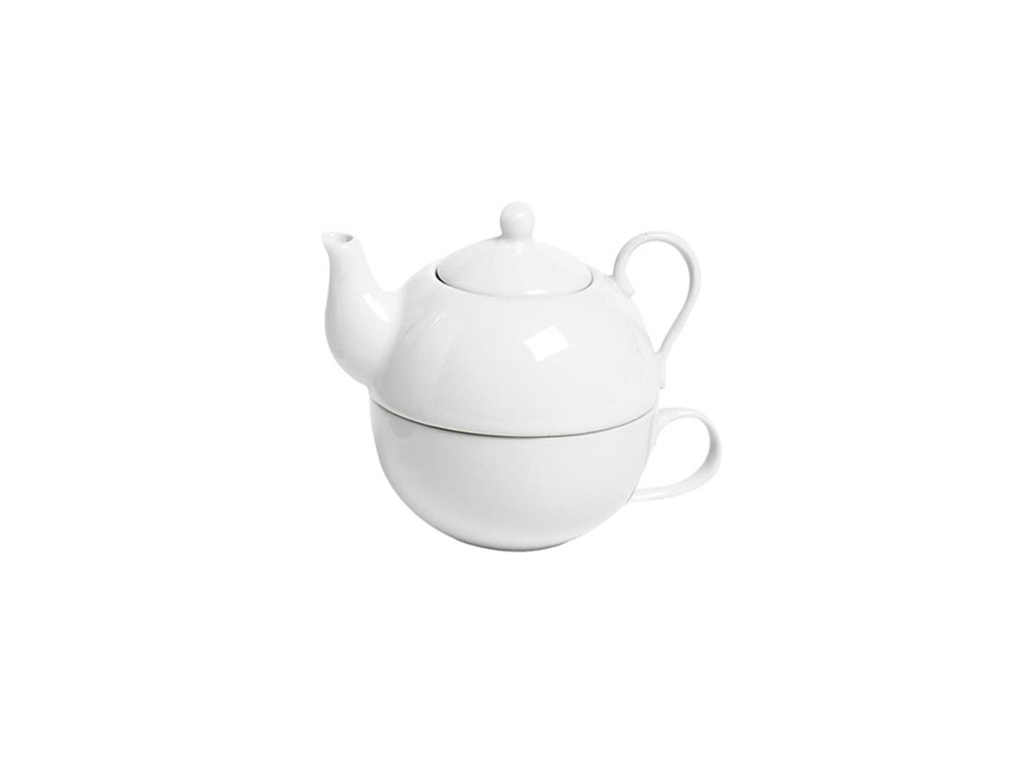 Cosy trendy tea for one ø10xh14cm wit