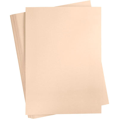 Creativ company cartulina de colores, a2, hoja 420x594 mm, 180 gr, beige, 100 hojas 1 caja