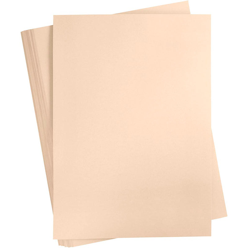 Creativ company cartoncino colorato, a2, foglio 420x594 mm, 180 gr, beige, 100 fogli 1 scatola