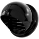 Renson 1066434 - rejilla de bolas de superficie de acero inoxidable negro tipo 638 ø125mm, de superficie | 2 piezas