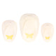 Vaessen creative • figuurpons set vlinders 3st.
