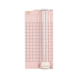 Vaessen creative • mini papiersnijder 15,3x6,5cm roze - afbeelding 1