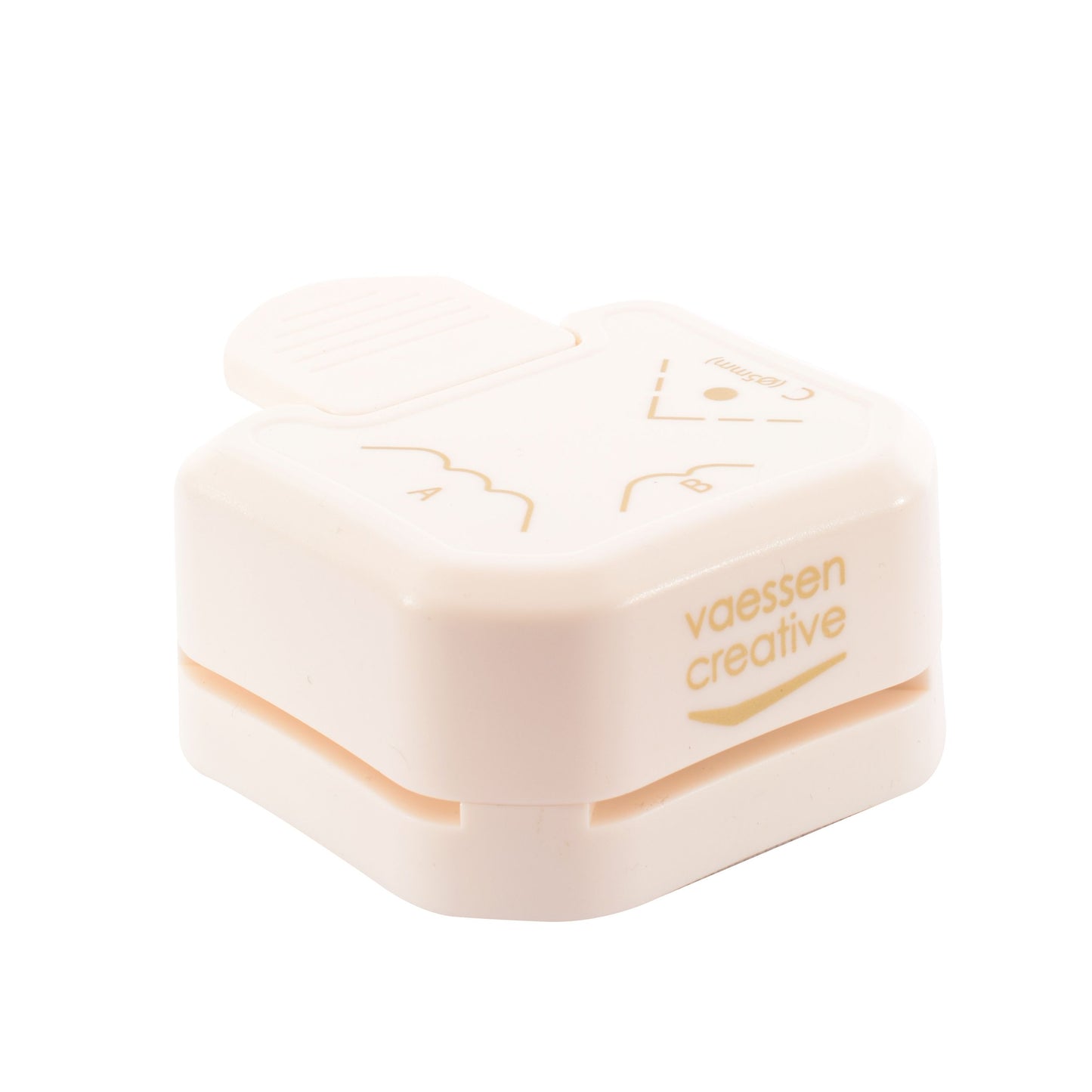 Vaessen creative • 3-in-1 label hoekpons geschulpt