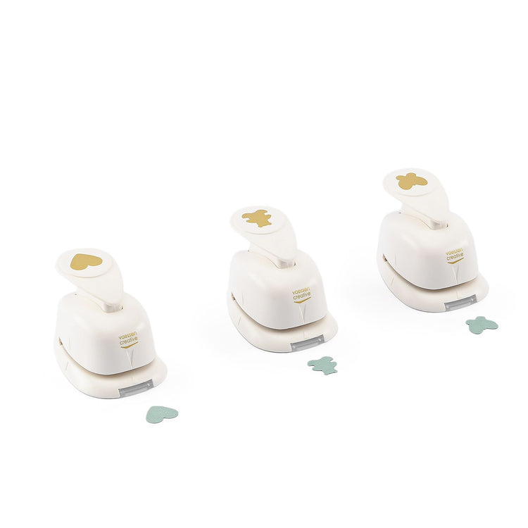 Vaessen creative • set di figurine orsetto cuore farfalla piccolo 3 pezzi
