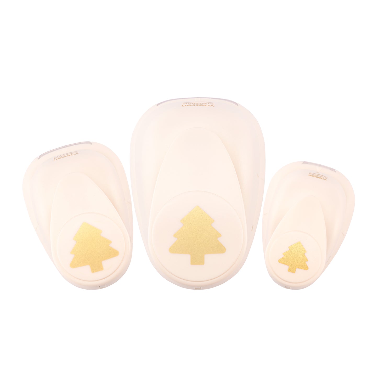 Vaessen creative • set di figurine per alberi di Natale 3 pz.
