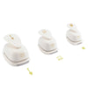 Vaessen creative • juego de punzones para figuras new home 3 piezas.
