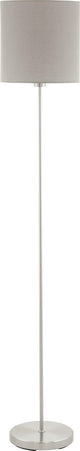 Eglo pasteri vloerlamp - e27 - 157,5 cm - grijs taupe