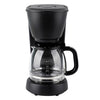 Daily home koffiezetapparaat 1.25l zwart