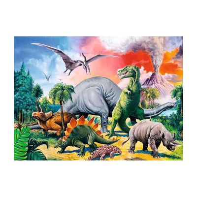 Ravensburger Puzzle between the Dinos 100 XXL pieces