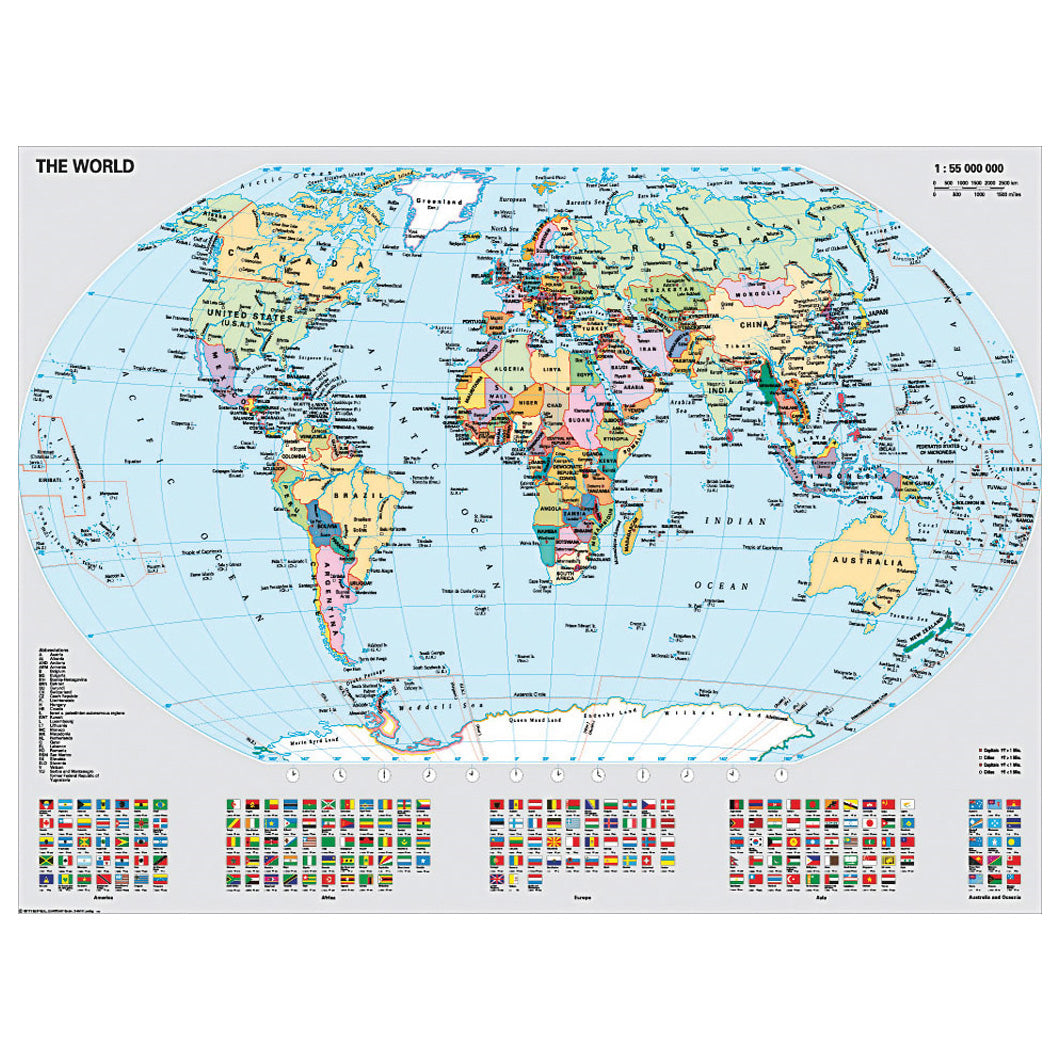 Mappa del mondo politico di Ravensburger 1000ST.