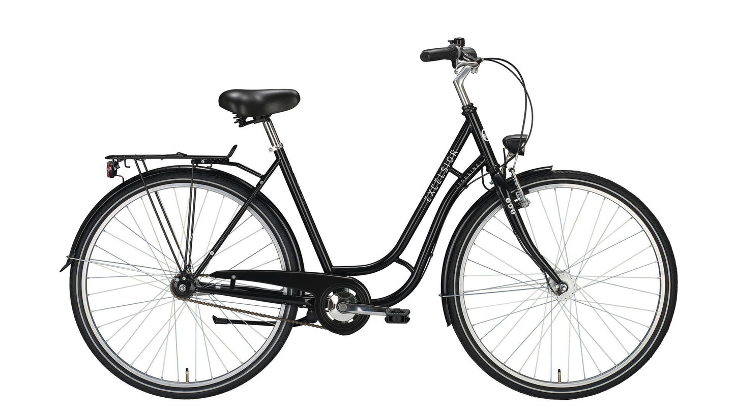 Excelsior city bike tour nd mod. 24 bicicleta de turismo nd 28 53 tour 3 velocidades negro