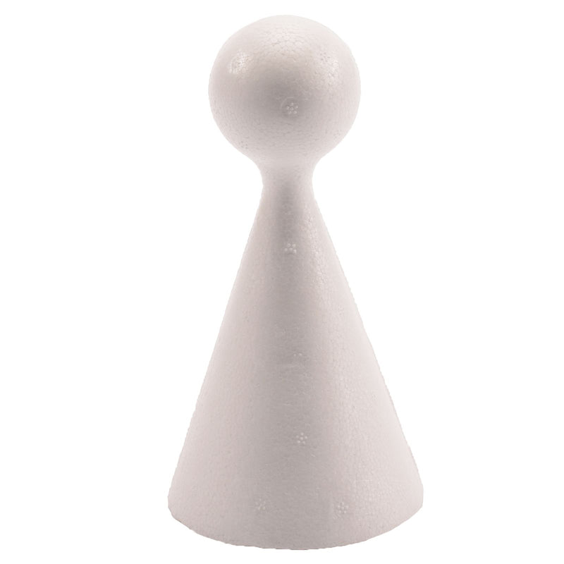 Vaessen creative • cono in polistirolo da 15 cm