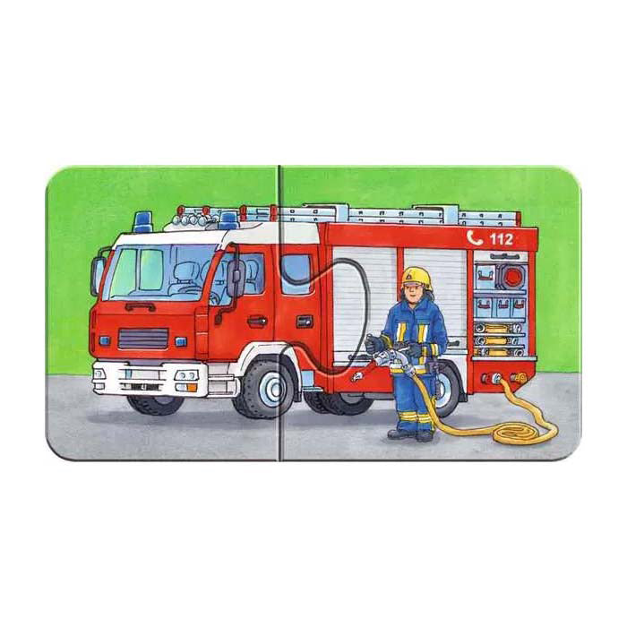 Ravensburger - Special Vehicles Puzzle 9x2st.