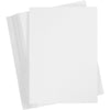 Creativ company cartoncino colorato, a5, foglio 148x210 mm, 180 gr, bianco, 200 fogli 1 scatola