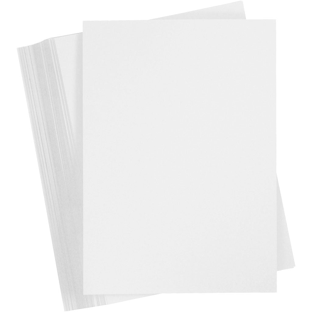 Creativ company colored cardboard, a5, sheet 148x210 mm, 180 gr, white, 200 sheets 1 box