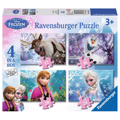 Ravensburger - Puzzle congelado - congelado 4in1