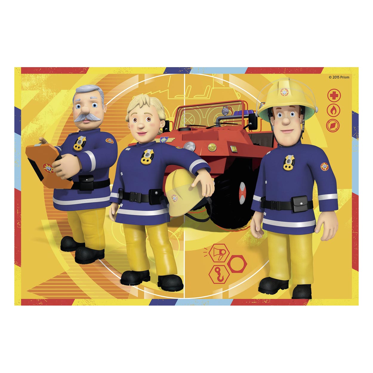 Ravensburger - Fireman Sam: Sam en el trabajo 2x12 piezas