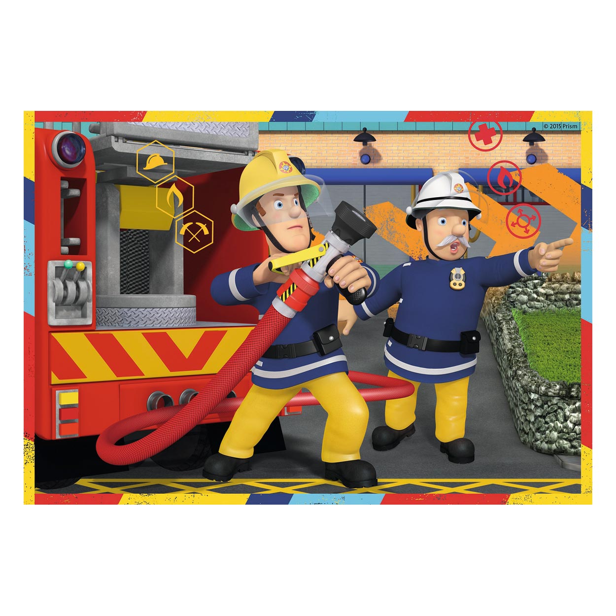 Ravensburger - Fireman Sam: Sam en el trabajo 2x12 piezas