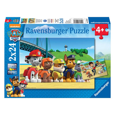 RAVENSBURGER PULSM BRAVE CANI, 2X24ST.