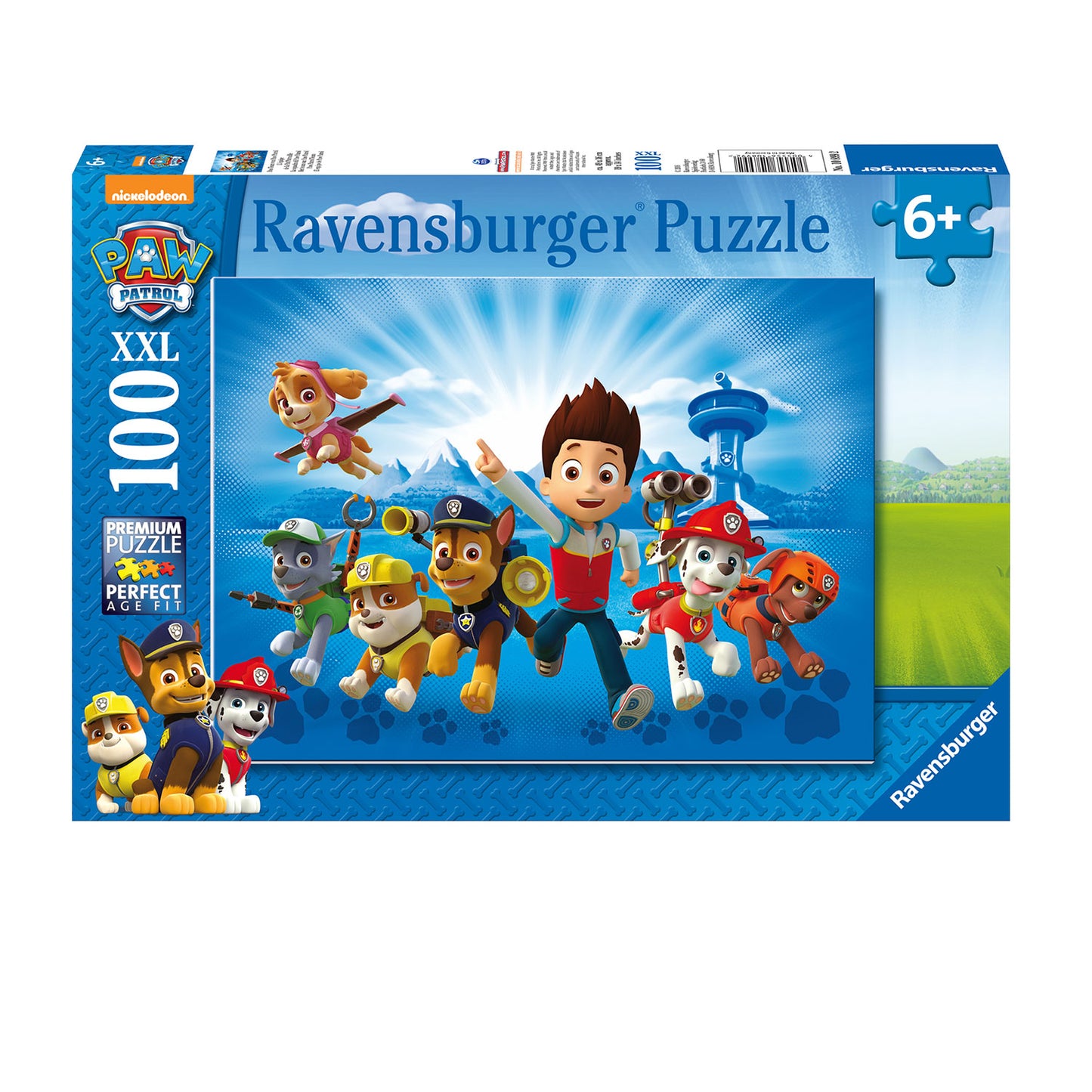 Ravensburger paw patrol puzzel - de ploeg van paw patrol, 100st. xxl