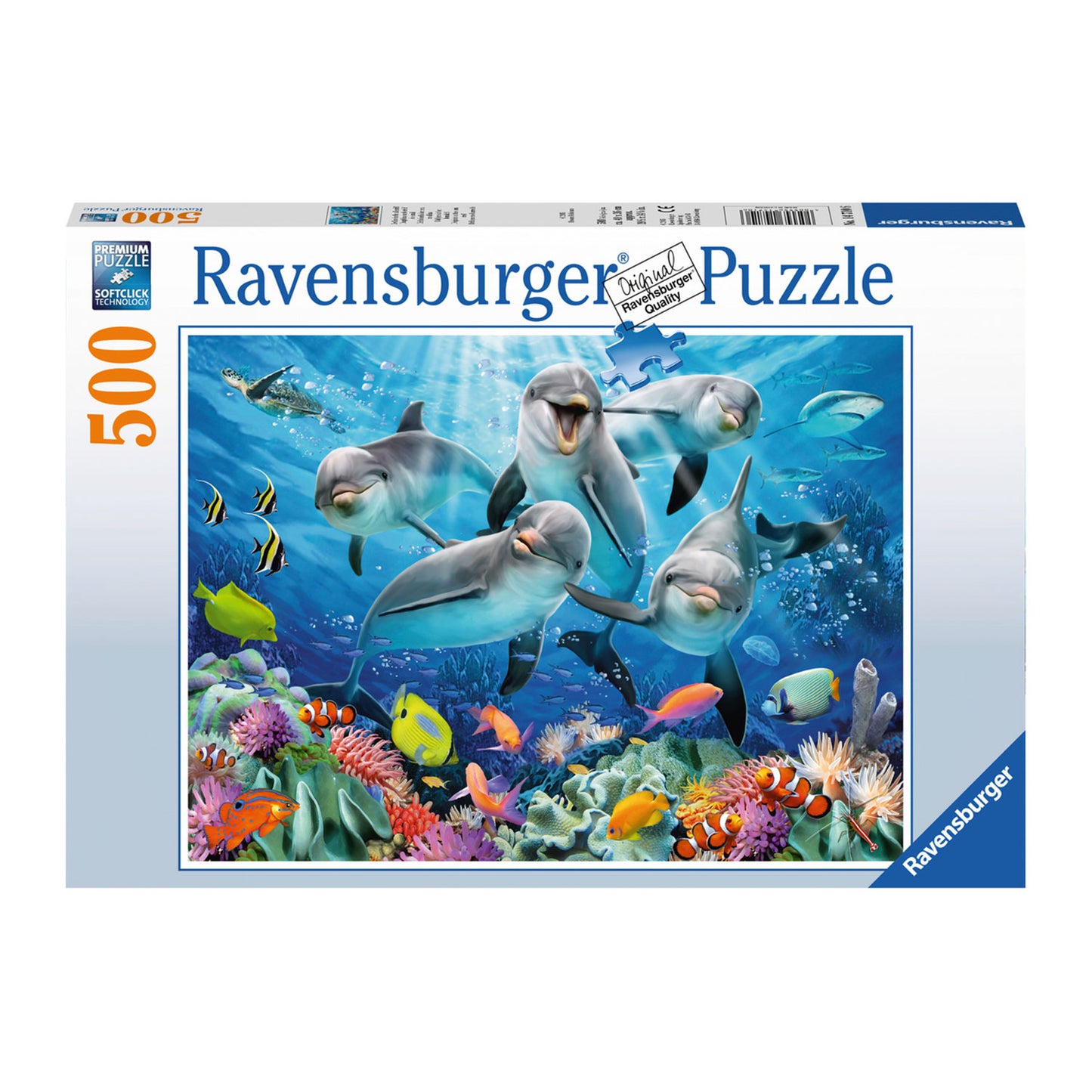 Ravensburger Dolphins en el arrecife de coral, 500º.