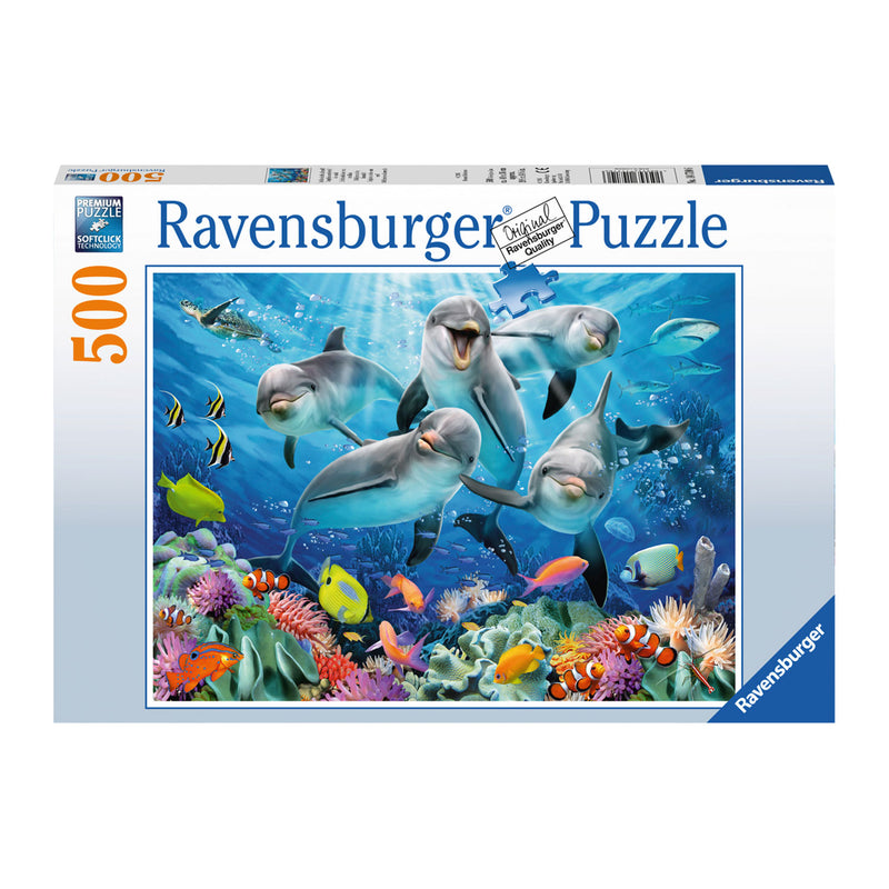 Delfini Ravensburger nella barriera corallina, 500st.