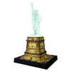 Ravensburger - 3d Puzzle - Estatua de Liberty Night Edition