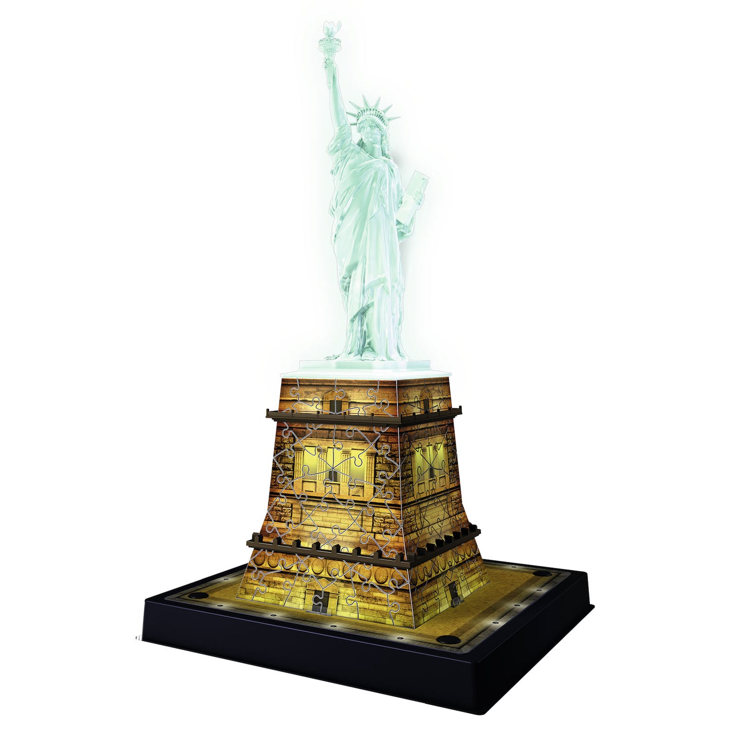 Ravensburger - 3D Puzzle - Edizione notturna di statua della libertà