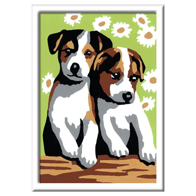 Pintura por número - Cachorros lindos