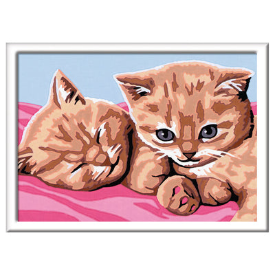 Pintura por número - amigos tiernos