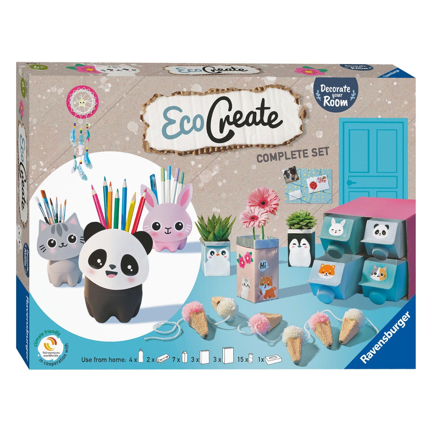 Ecocreato Maxi - Decora il mio set artigianale