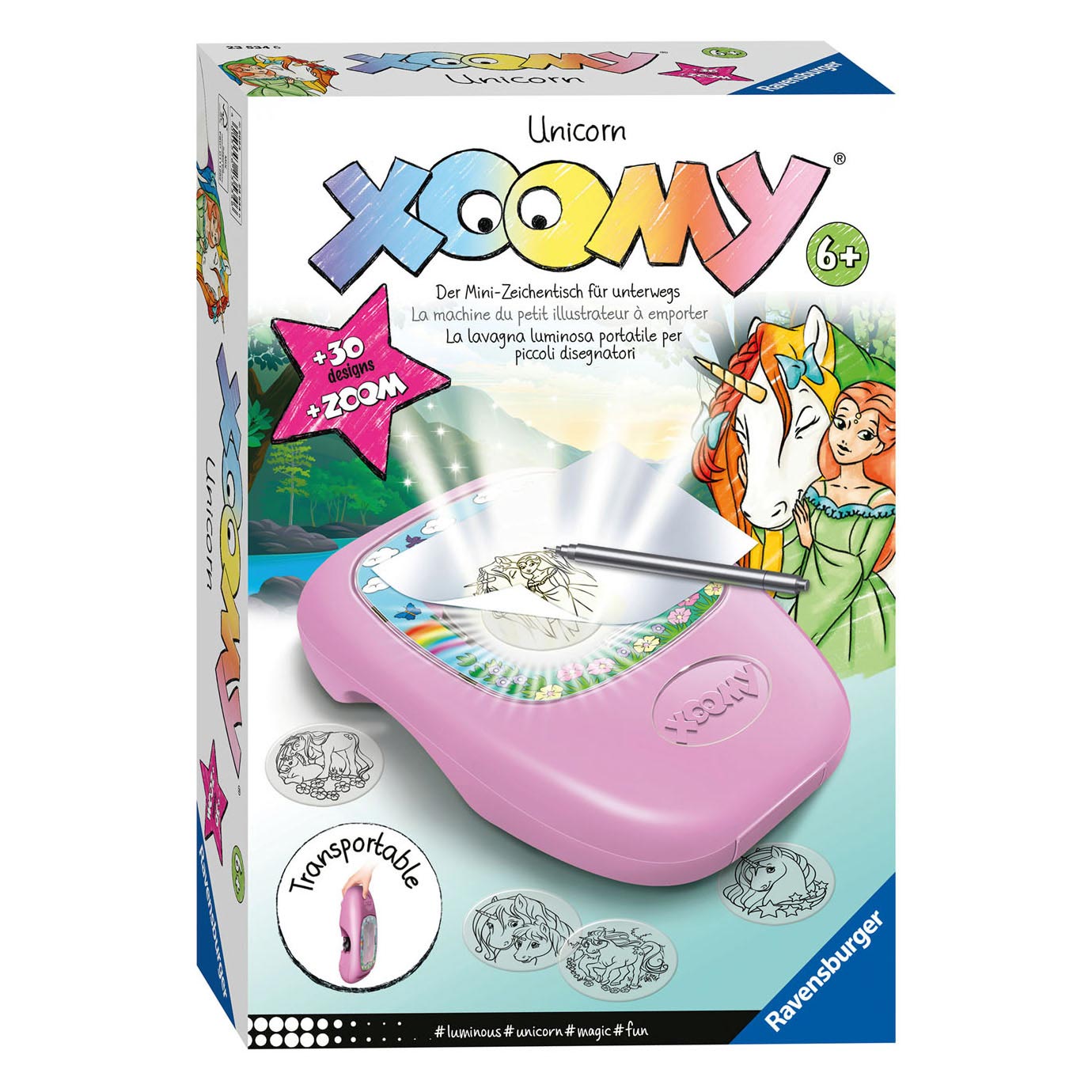 Ravensburger Xoomy Midi - Unicornio