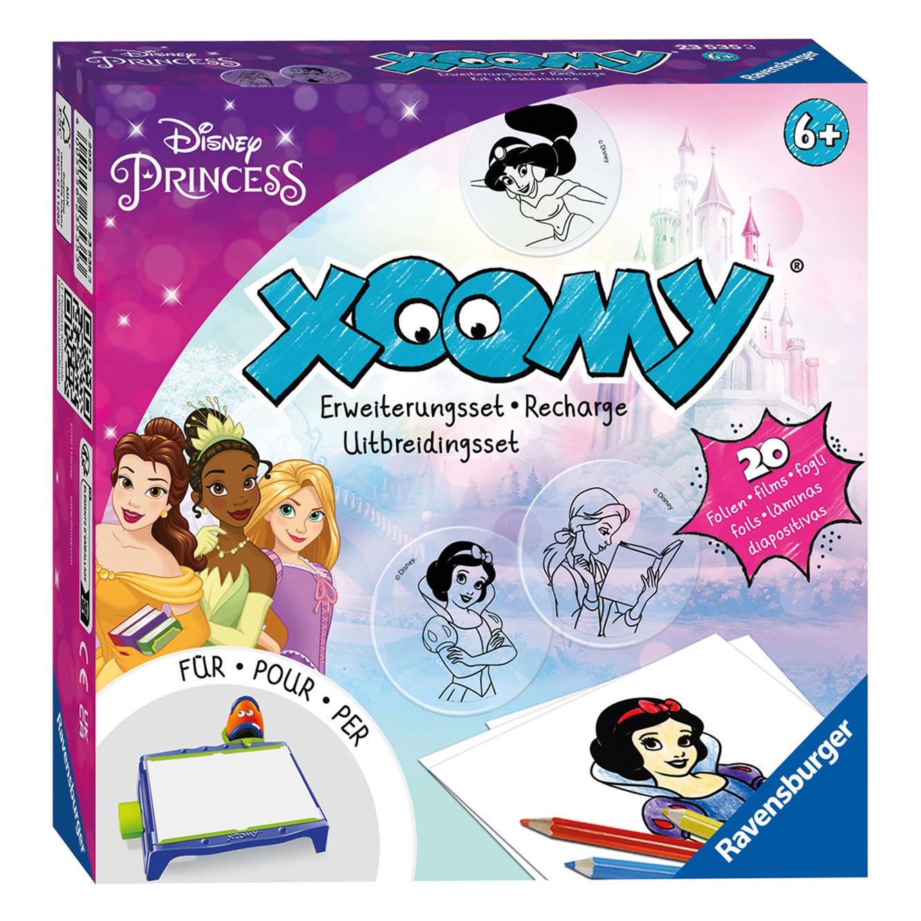 RAVENSBURGER XOOMY RIFALLAZIONE - Principessa Disney