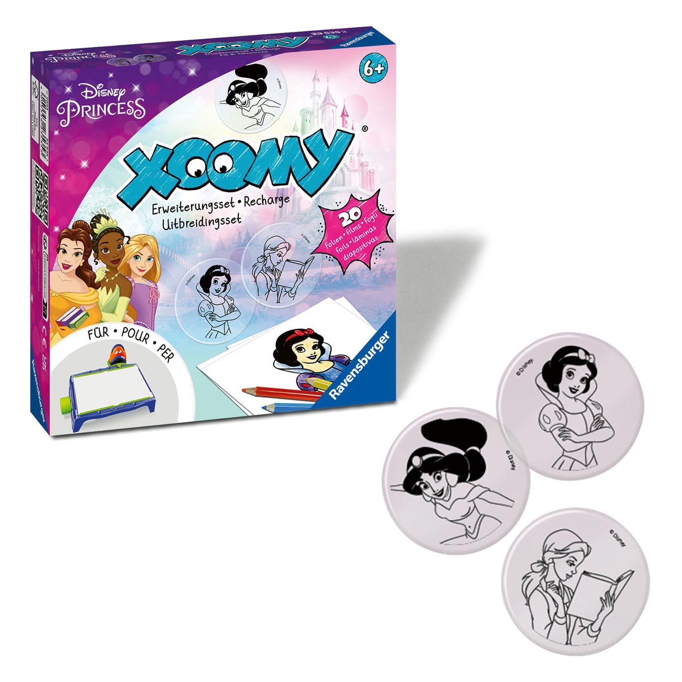 RAVENSBURGER XOOMY RIFALLAZIONE - Principessa Disney