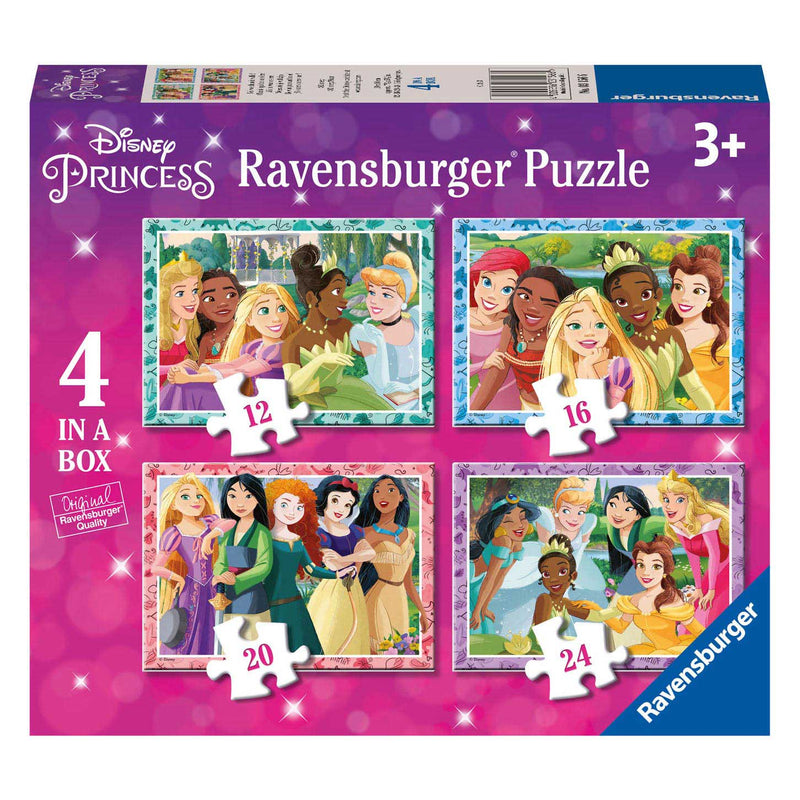 RAVENSBURGER - PUZZLES Princess 4in1