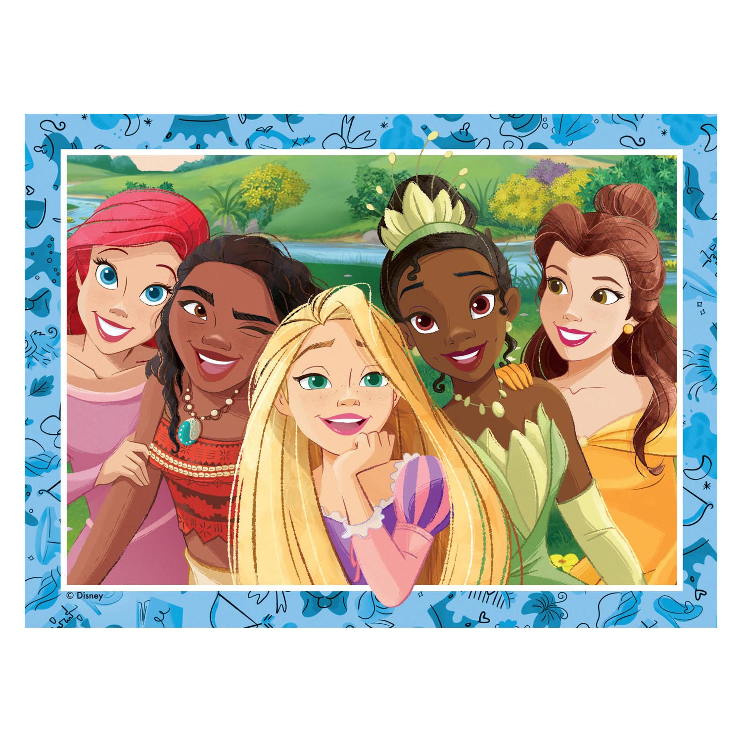 RAVENSBURGER - PUZZLES Princess 4in1