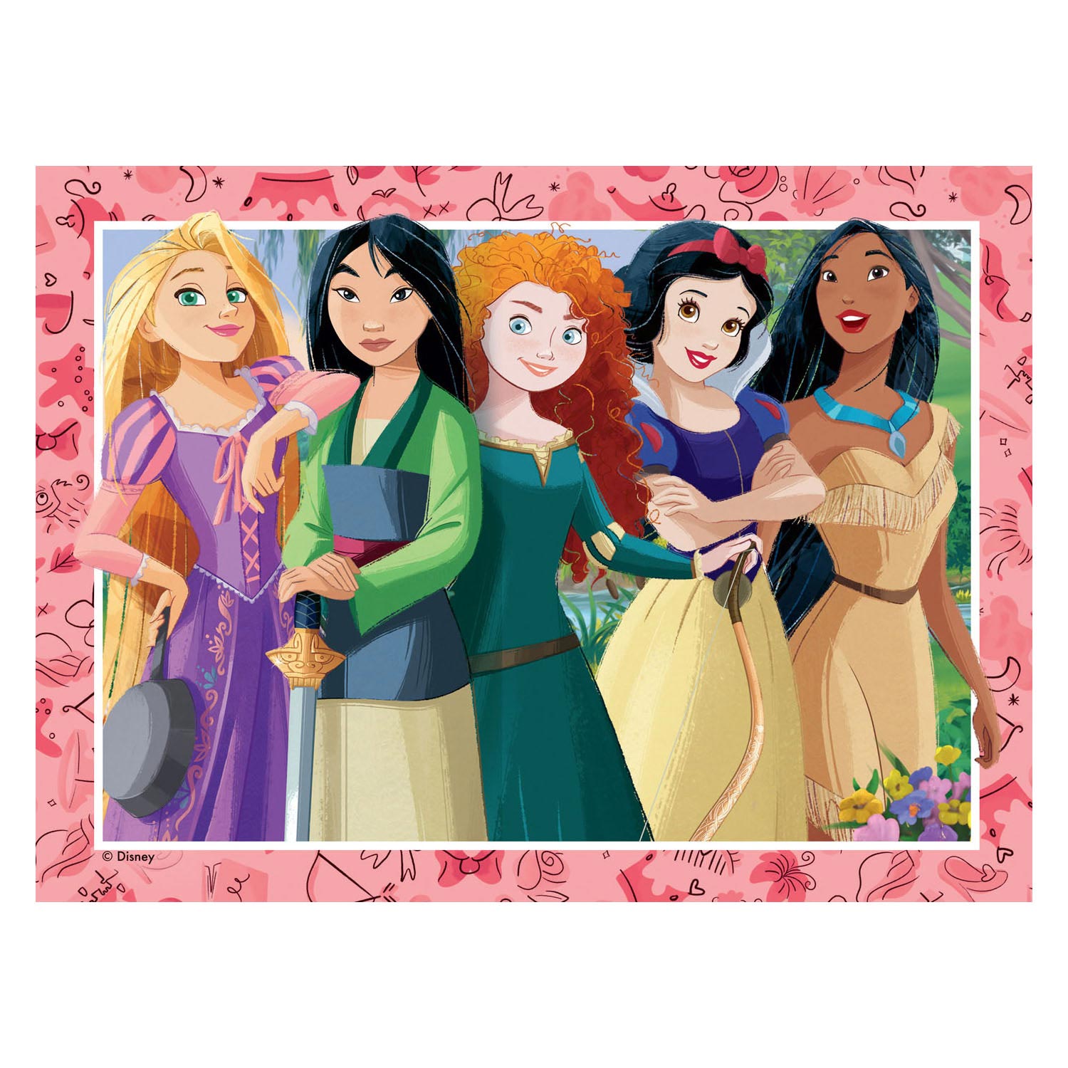Ravensburger - Puertos Princess 4in1