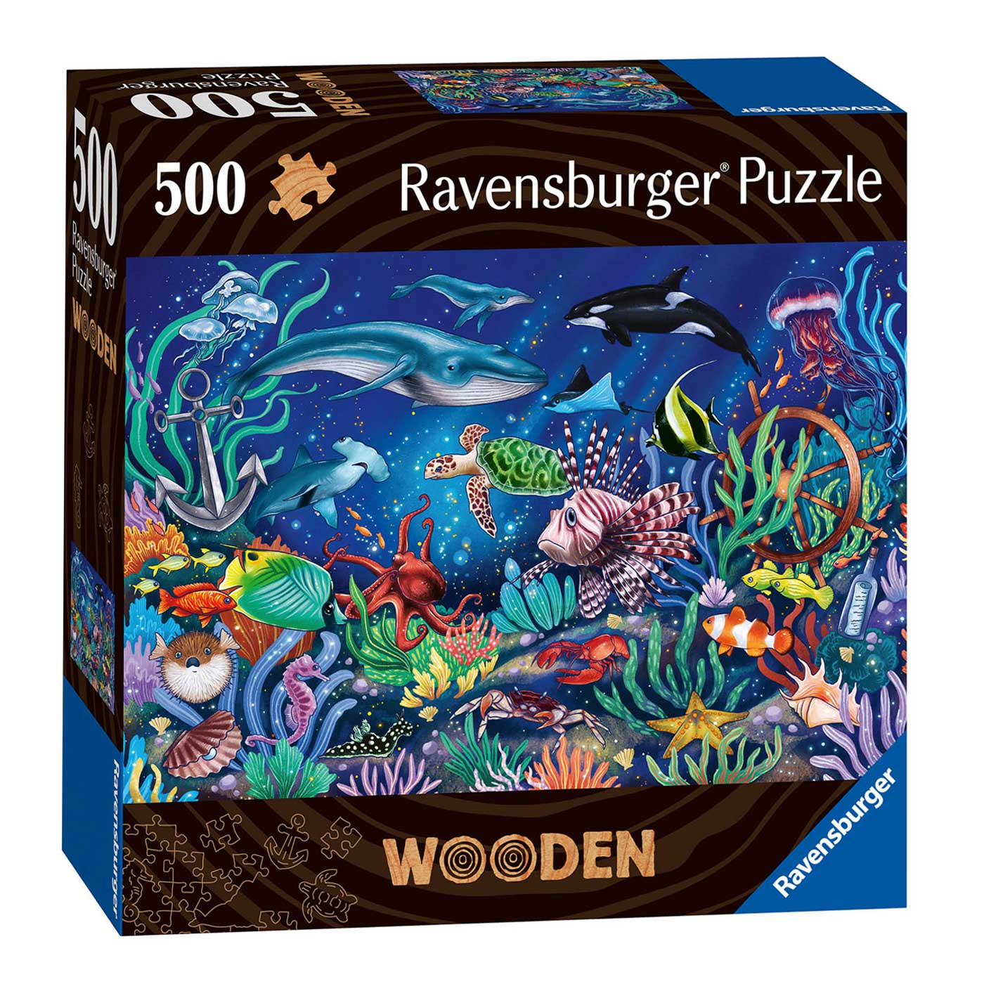 RAVENSBURGER BEGNEN PUZLE SOTTO IL MAI, 500 °.