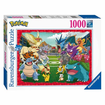 Ravvensburger Puzzle Confronto tra Pokemon, 1000st.