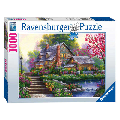 RAVENSBURGER - PUALLE Romantico cottage 1000ST.