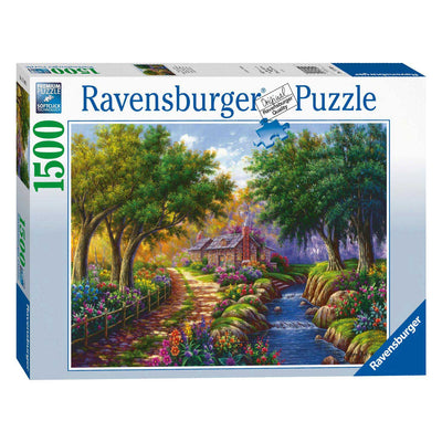 Ravensburger puzzle cottage al fiume, 1500 °.