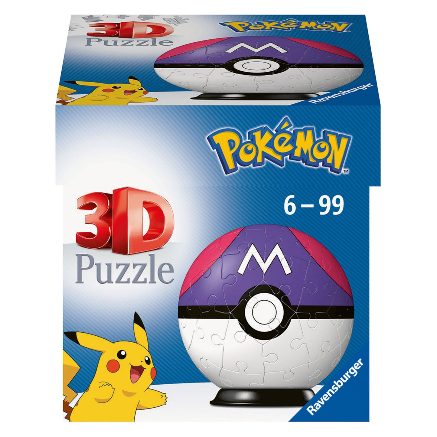 Ravensburger Pokemon Masterball 3D Puzzle, 54º.