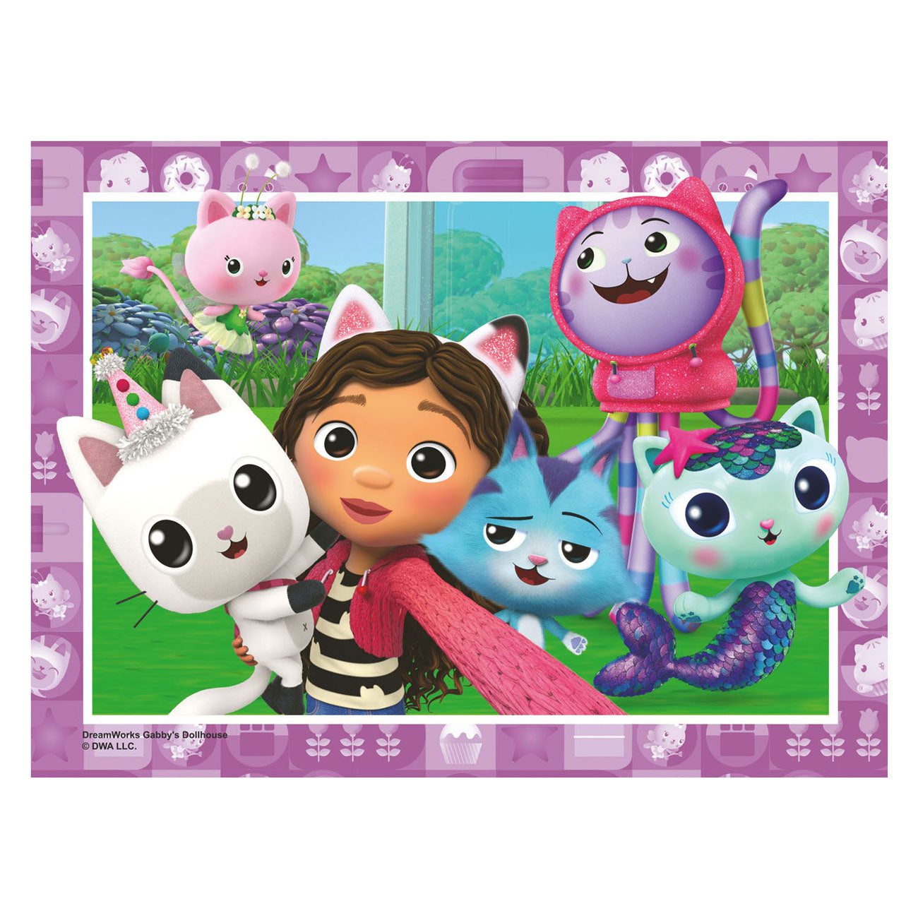 RAVENSBURGER - GABBY's Doll House Leg Puzzle 4in1