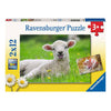 Ravensburger - Boerderijdieren Legpuzzel 2x12 stuks