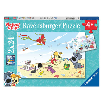 Ravensburger - Piezas de la pierna de verano y la pierna de invierno de Pip Pip 2x24